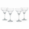 EPURE Misket “Firenze” Margarita 10 oz. Glass Cups Set (Set of 4)