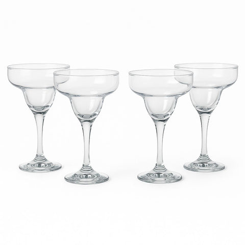 EPURE Misket “Firenze” Margarita 10 oz. Glass Cups Set (Set of 4)