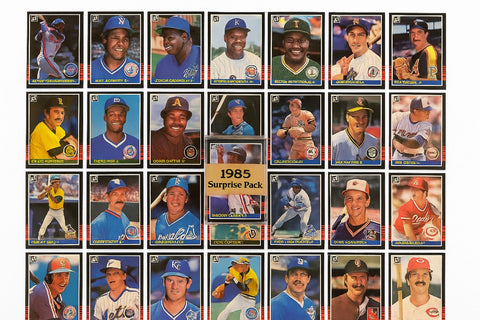 1985 Donruss Baseball Cards – Surprise 10 Pack Vintage Lot Random MLB Players Original 80s Collection