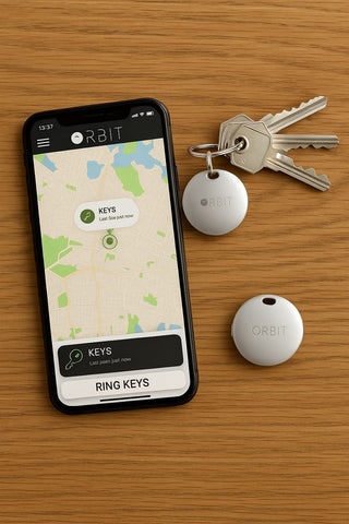 Orbit Bluetooth Key Finder ORB427– Smart Tracker for Keys, Wallet, Bags & More