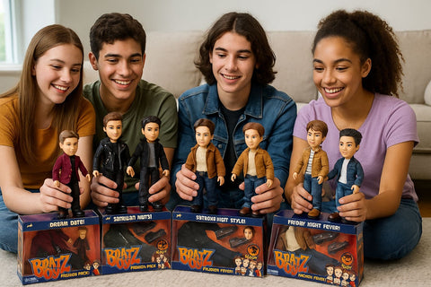 Bratz Boyz Fashion Pack – Complete 6-Pack Collector’s Edition with Outfits & Shoes