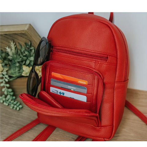Genuine Leather Everyday Commuter Stylish Backpack