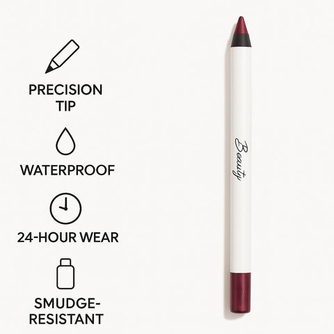 WHEN PENCIL MET GEL – All-Day Long Wear Eyeliner | Shade: Fig Shimmer (Dark Purple)