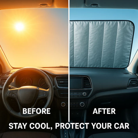 Magnetic Windshield Cover – Winter and Sun Protection for Your Car