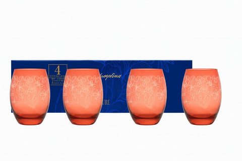Epure Glass Cups Serverware Collection - Set of 4