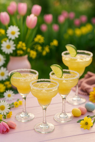 EPURE Misket “Firenze” Margarita 10 oz. Glass Cups Set (Set of 4)