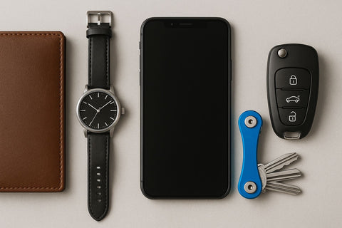 Multifunctional Smart Compact Key Organizer with Built-In Bottle Opener & Keychain Clip