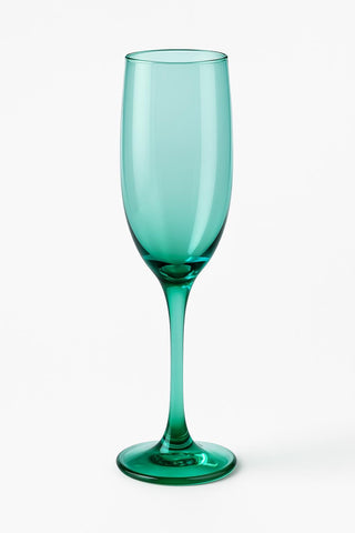Epure Glassware – Superior Flute 6.5oz (Green Spray Finish)