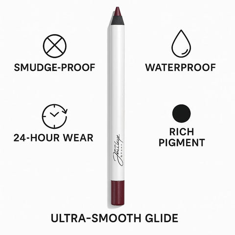 WHEN PENCIL MET GEL – All-Day Long Wear Eyeliner | Shade: Fig Shimmer (Dark Purple)