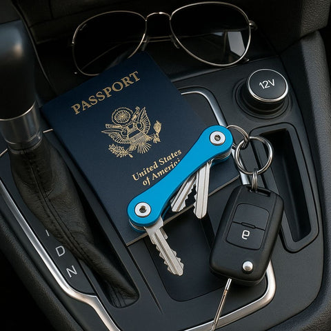 Multifunctional Smart Compact Key Organizer with Built-In Bottle Opener & Keychain Clip