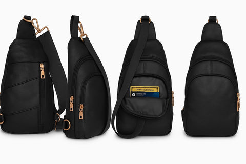 Real Leather Crossbody Sling Bag – Stylish, Functional & Versatile