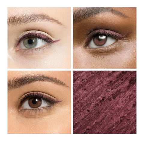WHEN PENCIL MET GEL – All-Day Long Wear Eyeliner | Shade: Fig Shimmer (Dark Purple)