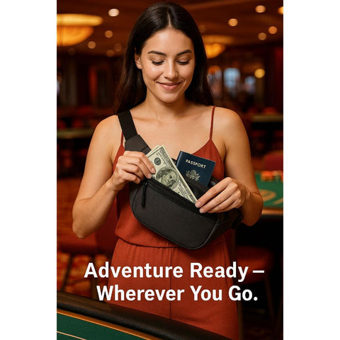 Lightweight Traveler Fanny Waist Bag - 6 Colors