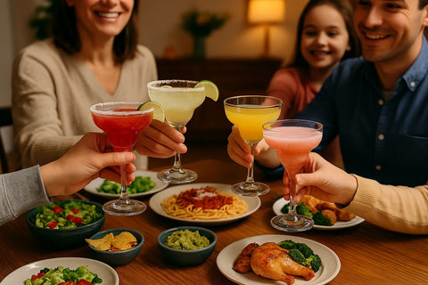 EPURE Misket “Firenze” Margarita 10 oz. Glass Cups Set (Set of 4)