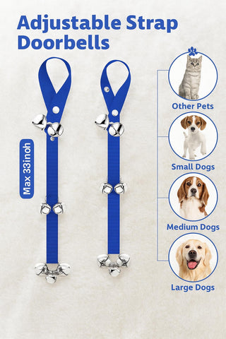 Before & After Training Bells – Pet Dog Training Bells- Stop Scratching, Start Ringing!