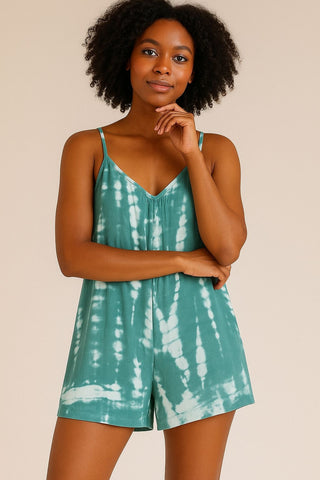 Jumpsuits for Women Casual Summer Rompers Sleeveless Loose Spaghetti Strap Baggy Overalls Jumpers with Pockets