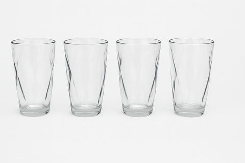 Epure Glass Cups Serverware Collection - Set of 4
