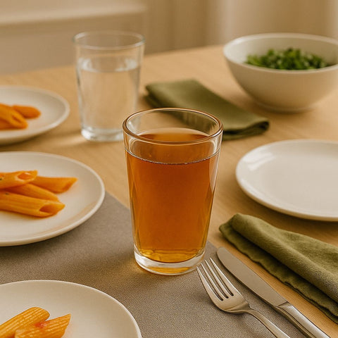 Epuré Ellisse Glass Set – 16 oz Cooler Glasses, 4-Piece