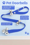 Before & After Training Bells – Pet Dog Training Bells- Stop Scratching, Start Ringing!