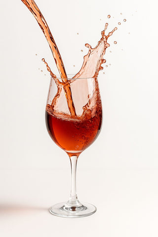 Epure Glassware – Superior 16.5oz Amber Wine Glasses Set of 4