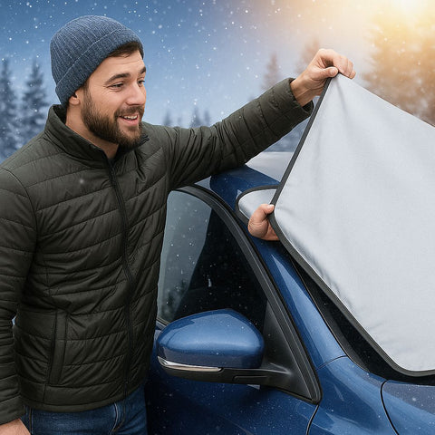 Magnetic Windshield Cover – Winter and Sun Protection for Your Car