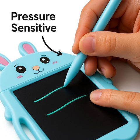 Animal-Shaped LCD Drawing Board for Kids – Reusable Doodle & Learning Pad