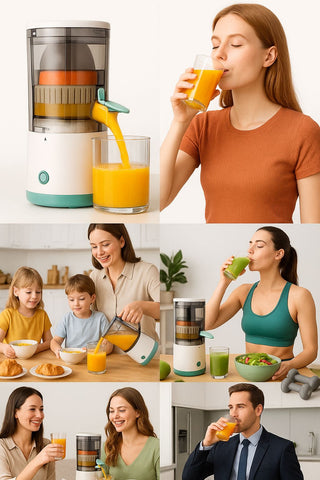 Fresh Morning Citrus Juicer – Compact Design for Everyday Healthy Living