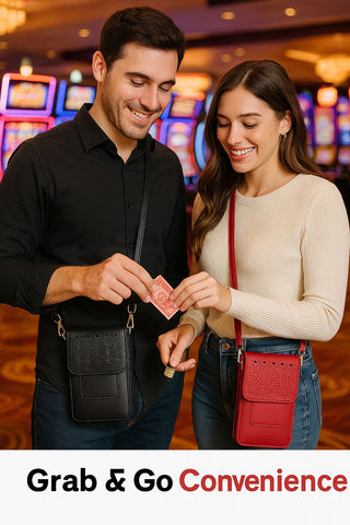 Cellphone Crossbody Touch-Screen Unisex Purse Wallet