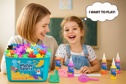 Ocean Creature Water Silicone Creature Fun Kit – Surprise Animal Shape