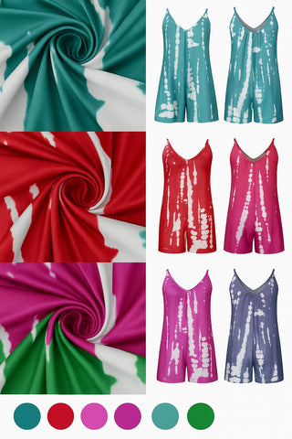 Jumpsuits for Women Casual Summer Rompers Sleeveless Loose Spaghetti Strap Baggy Overalls Jumpers with Pockets