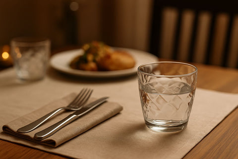 Epure Skultura Glass Set – 13 oz. Cups (Set of 4)