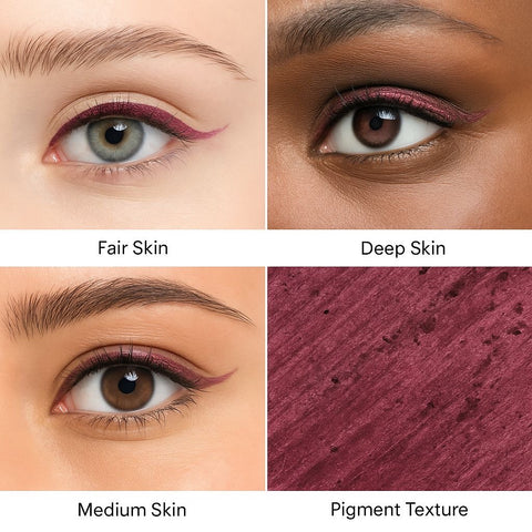 WHEN PENCIL MET GEL – All-Day Long Wear Eyeliner | Shade: Fig Shimmer (Dark Purple)