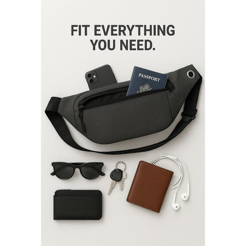 Lightweight Traveler Fanny Waist Bag - 6 Colors