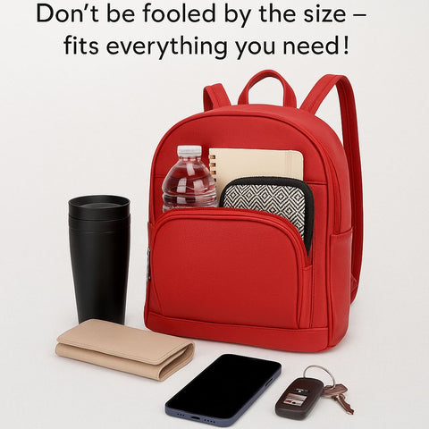 Genuine Leather Everyday Commuter Stylish Backpack