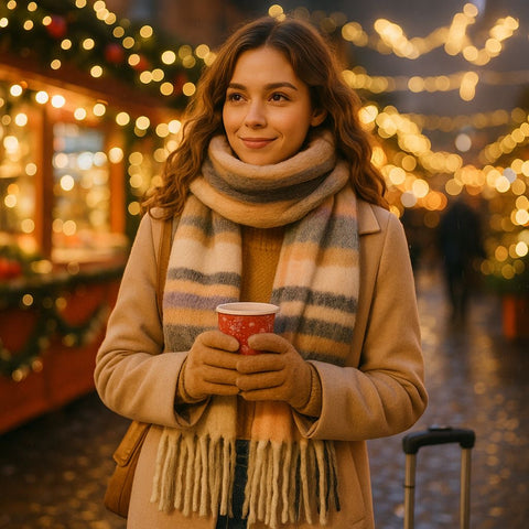 2-Pack Cozy Knit Winter Scarves – Random Color Selection