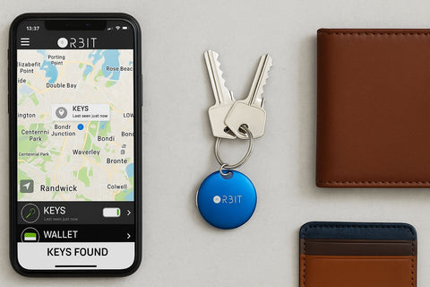 Orbit Bluetooth Key Finder ORB427– Smart Tracker for Keys, Wallet, Bags & More