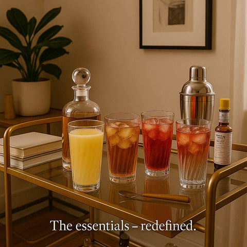 EPURE Onda Tumbler 16 oz. Cups (Set of 4)