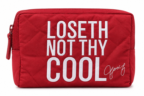 JUICY COUTURE Loseth not thy cool cosmetic purse Bag