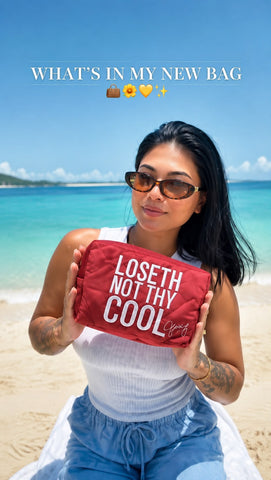 JUICY COUTURE Loseth not thy cool cosmetic purse Bag