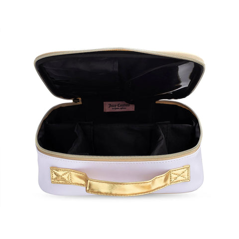 Juicy Couture Square Pouch Purse - Rainbow Stripes