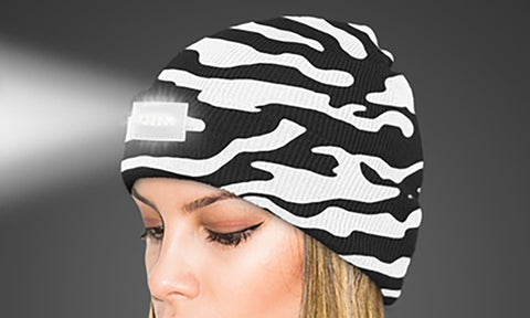 Unisex LED Headlamp Beanie