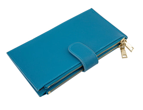 RFID Blocking Bifold Multi Card Case Wallet with CDC Card Slot- Random Color