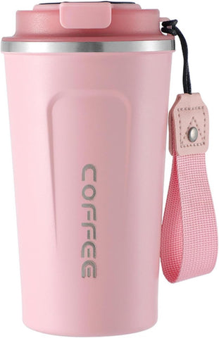 Double Wall Stainless Steel Vacuum Mug with LED Temperature Display