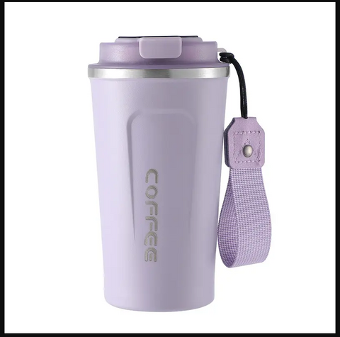 Double Wall Stainless Steel Vacuum Mug with LED Temperature Display