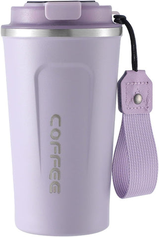 Double Wall Stainless Steel Vacuum Mug with LED Temperature Display