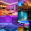 LED Strip Lights 16 Feet RGB LED Lights with Remote