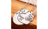 Sisters Big Sis Middle Sis Little Sis Hearts Necklace