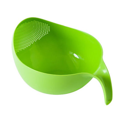 Strainer Sieve Basket with Handle for Rice Fruits & Vegetables