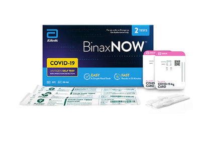BinaxNOW COVID-19 Antigen Self-Test at Home Kit