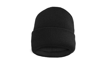 Fleece Lined Fold Over Thermal Winter Hat